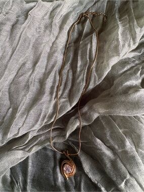 Vintage Pendant on Stainless Steel Chain